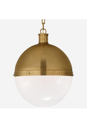 White Glass Ball Pendant Lamp | Andrew Martin Hicks | Oroa.com