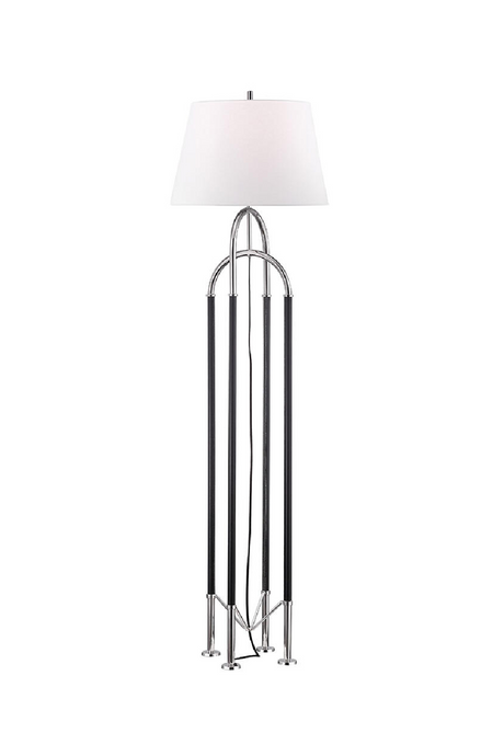 Polished Nickel Floor Lamp | Andrew Martin Arnett | Woodfurniture.com