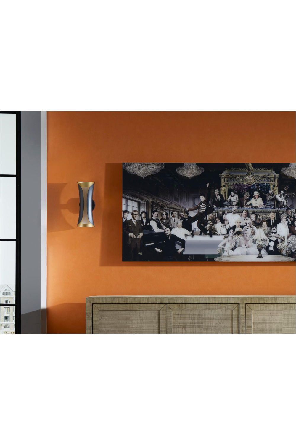 Metallic Wall Light | Andrew Martin Josie | Oroa.com