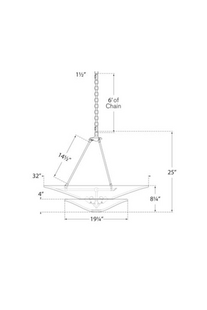 White Round Tiered Chandelier | Andrew Martin Mollino | Oroa.com