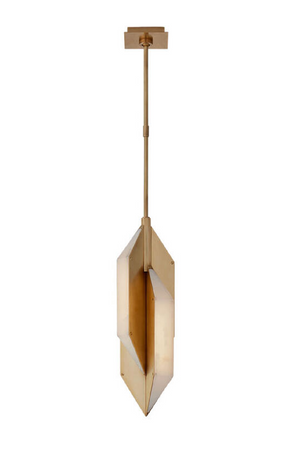 Natural Stone Geometrical Pendant Lamp | Andrew Martin Ophelion | Oroa.com