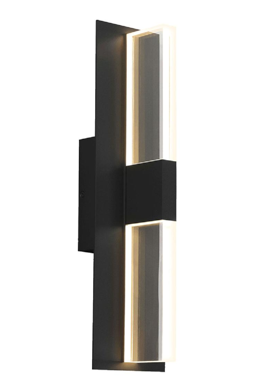 Matte Black Outdoor Wall Light | Andrew Martin Lyft | Oroa.com