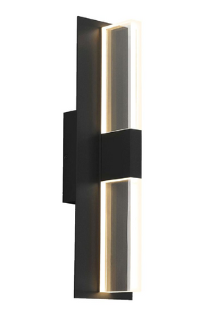 Matte Black Outdoor Wall Light | Andrew Martin Lyft | Oroa.com