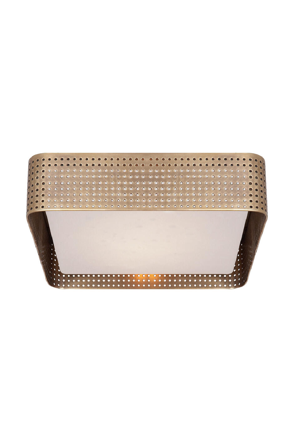 Perforated Square Ceiling Lamp | Andrew Martin Precision | Oroa.com