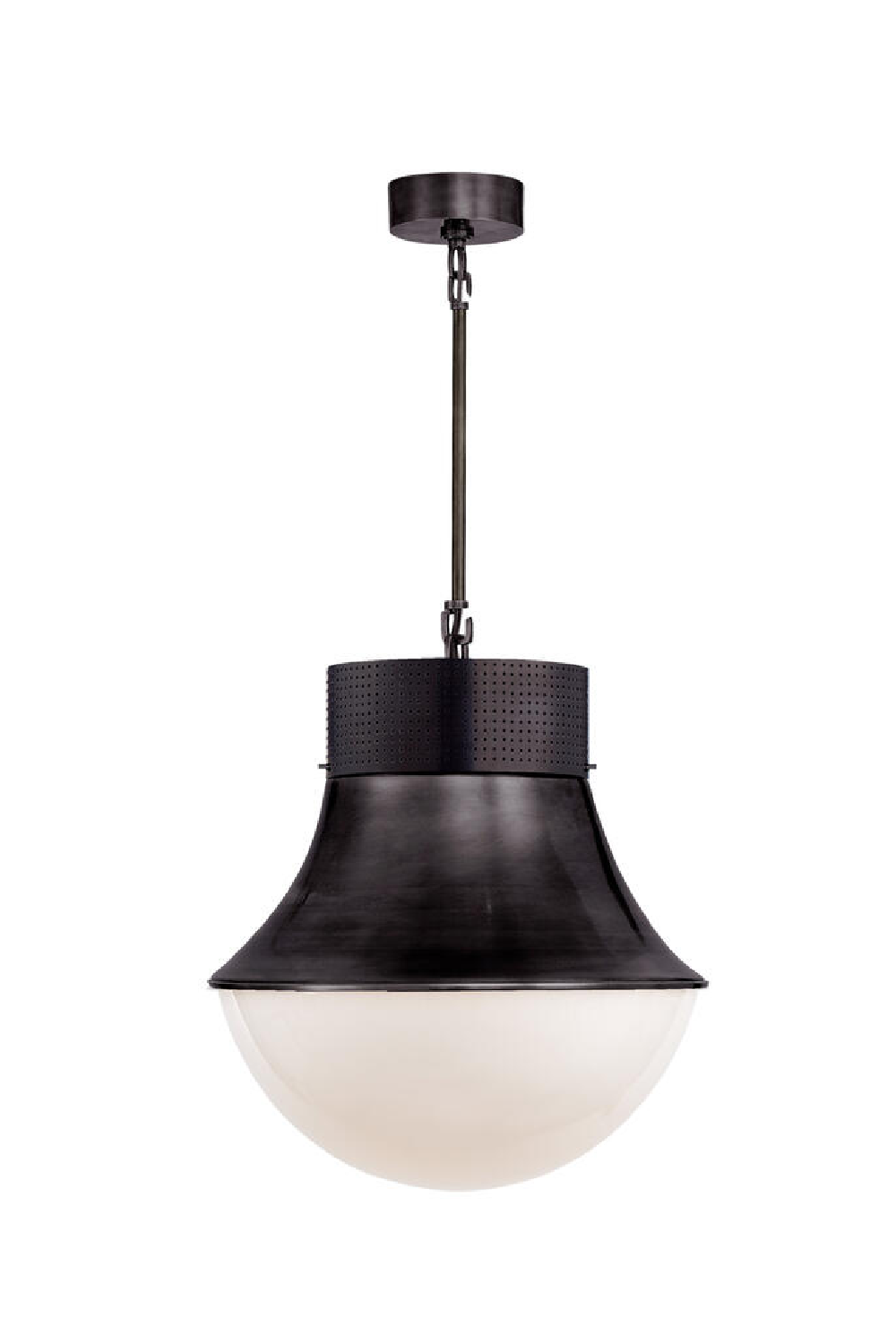 Curved Metal Pendant Lamp | Andrew Martin Precision | Oroa.com