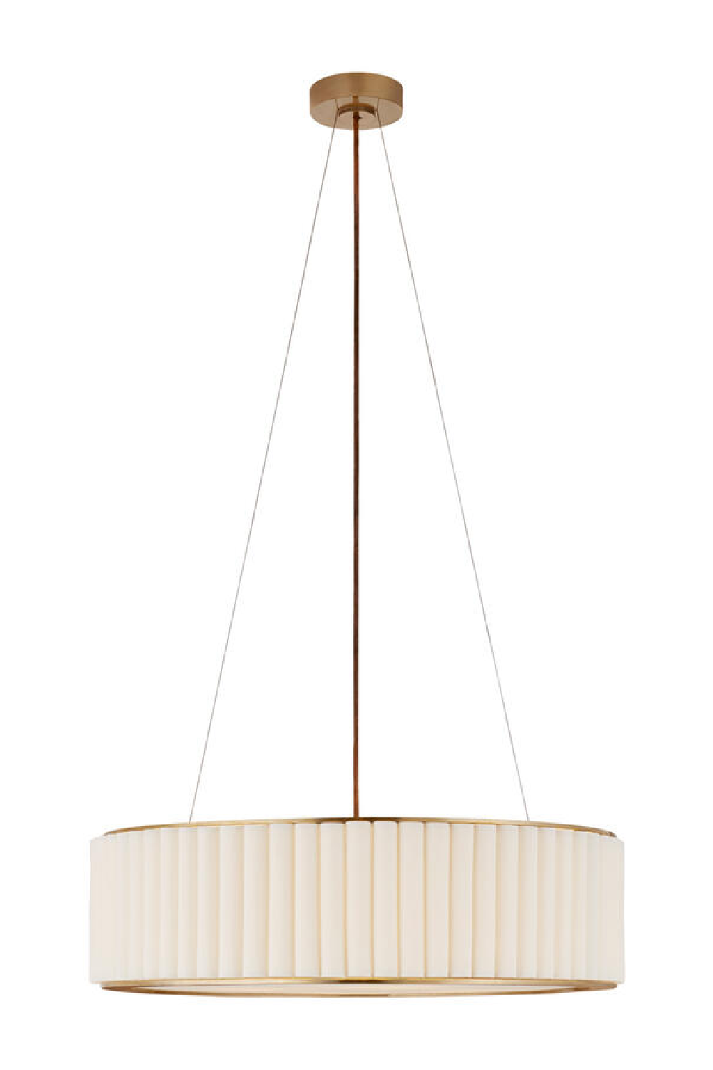 Pleated Shade Pendant Lamp | Andrew Martin Palati | Oroa.com