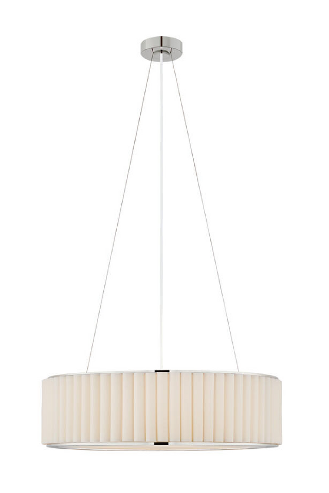 Pleated Shade Pendant Lamp | Andrew Martin Palati | Oroa.com