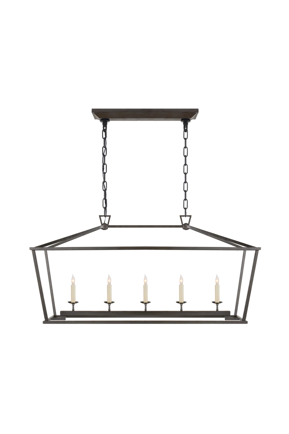 Steel-Framed Linear Pendant Lamp | Andrew Martin Darlana | Oroa.com