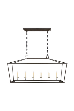 Steel-Framed Linear Pendant Lamp | Andrew Martin Darlana | Oroa.com