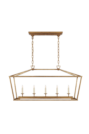 Steel-Framed Linear Pendant Lamp | Andrew Martin Darlana | Oroa.com