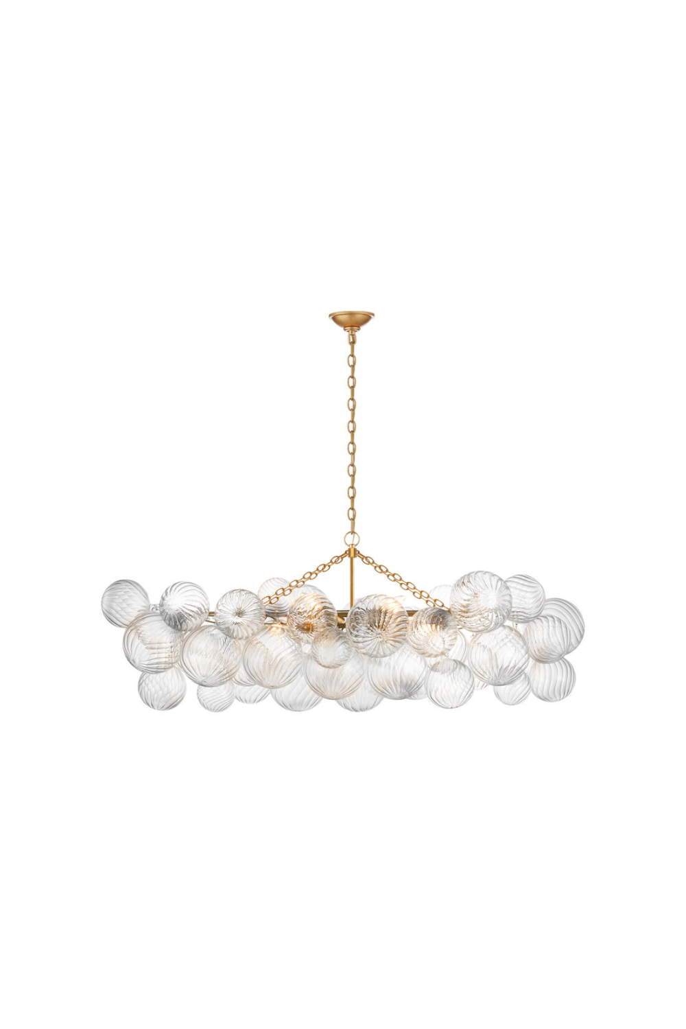 Swirl Patterned Glass Orbs Chandelier | Andrew Martin Talia | Oroa.com