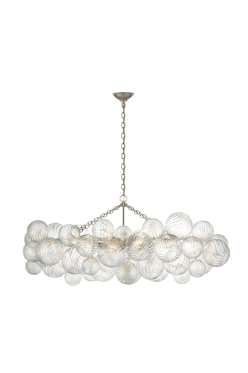 Swirl Patterned Glass Orbs Chandelier | Andrew Martin Talia | Oroa.com