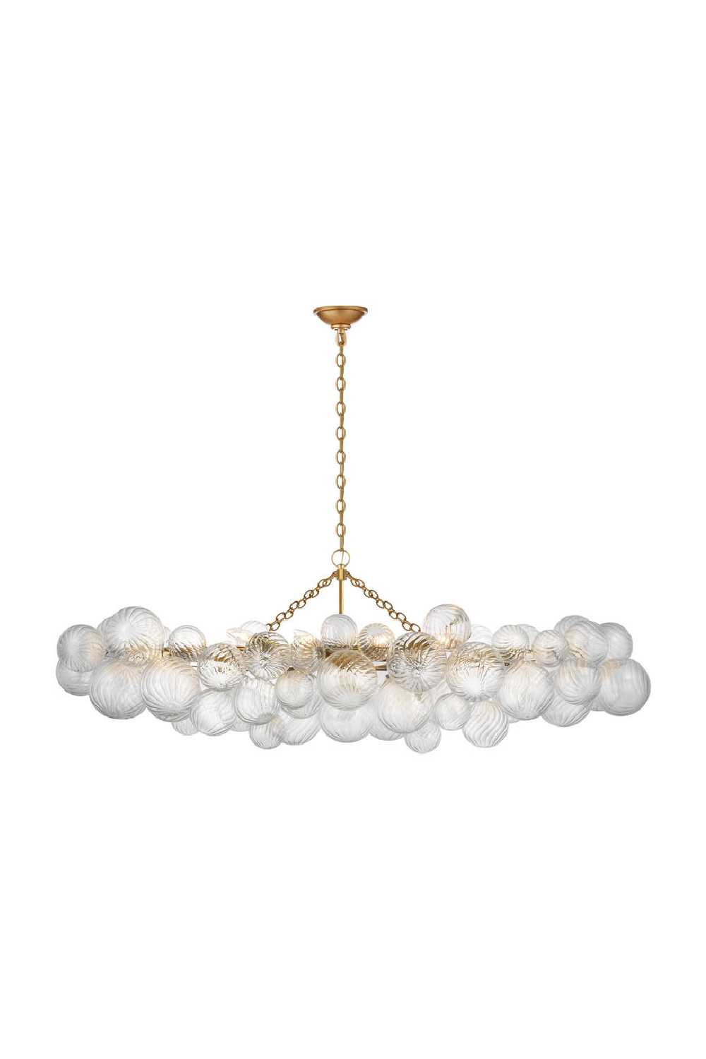 Swirl Patterned Glass Orbs Chandelier | Andrew Martin Talia | Oroa.com