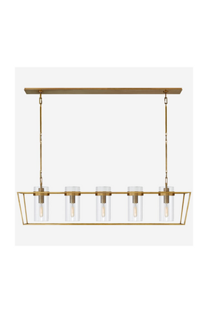 5-Light Linear Pendant Lamp | Andrew Martin Presidio | Oroa.com