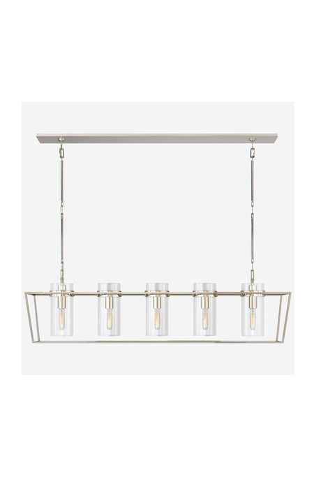 5-Light Linear Pendant Lamp | Andrew Martin Presidio | Oroa.com