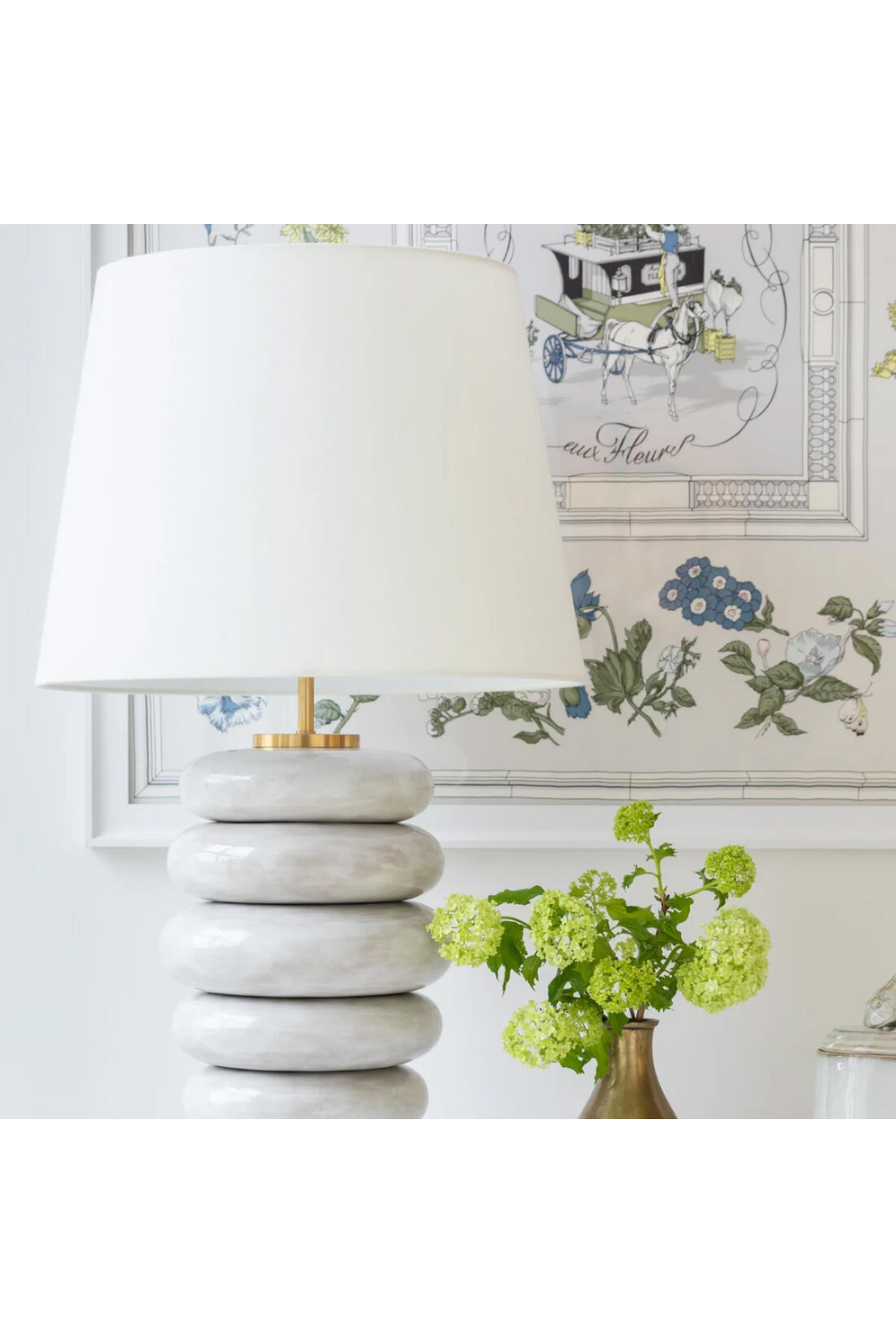 Antiqued Ceramic Table Lamp | Andrew Martin Phoebe | Oroa.com