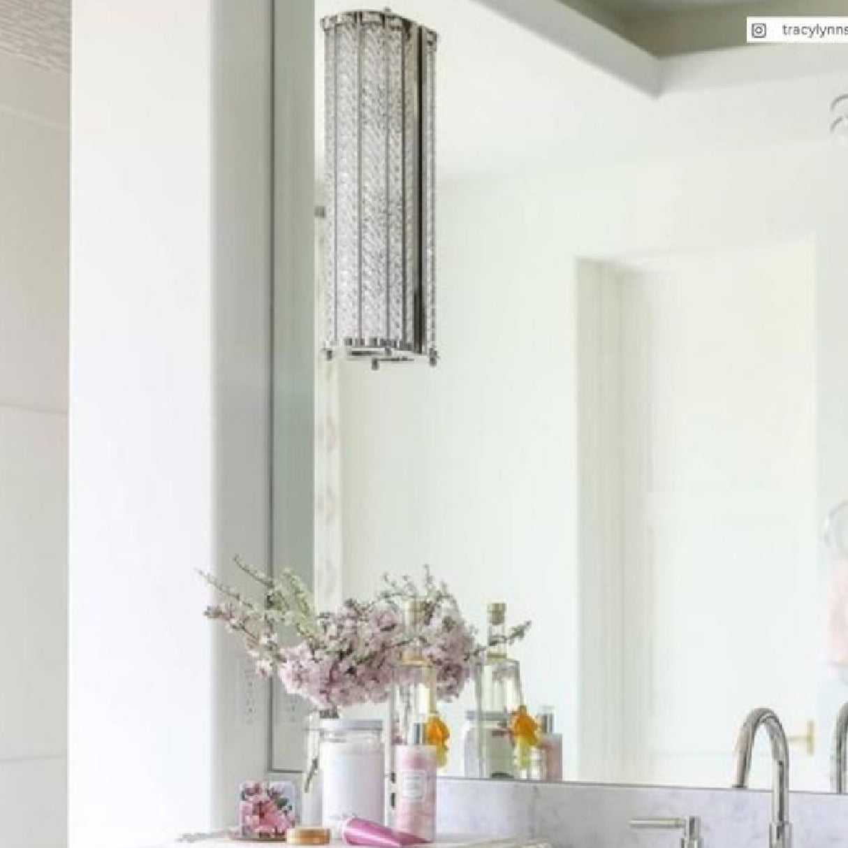   Vintage Crystal Wall Lamp | Oroa.com