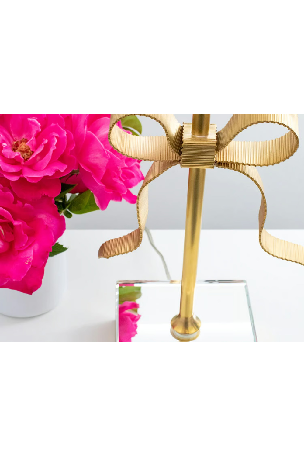 Bow Embellished Table Lamp | Andrew Martin Ellery | Oroa.com