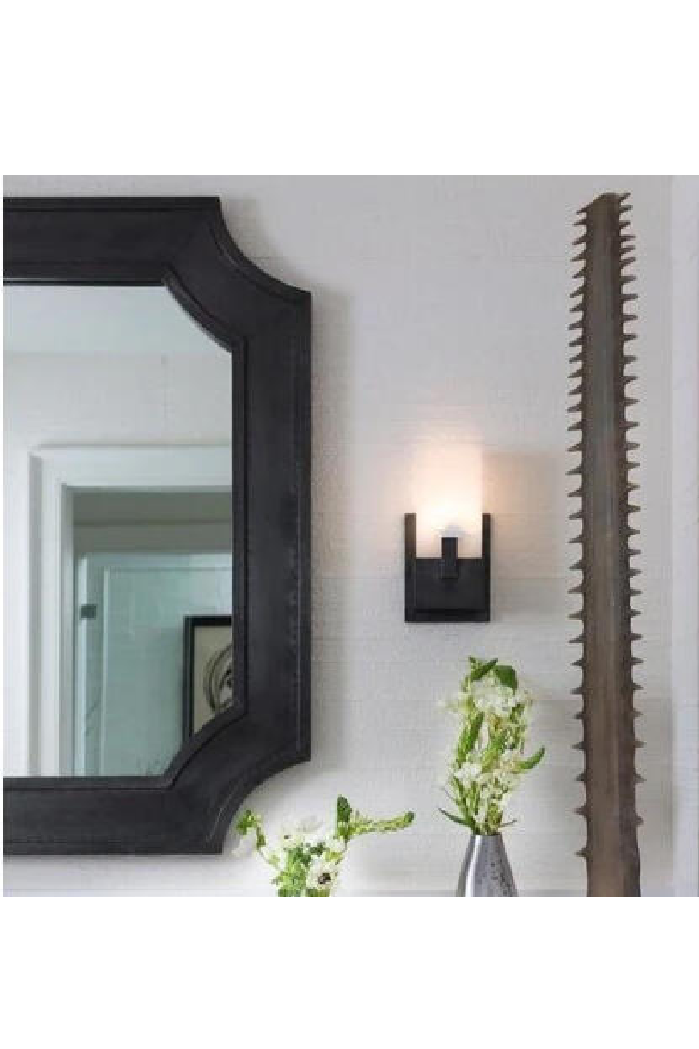 Rectangular Alabaster Wall Lamp | Andrew Martin Covet | Oroa.com