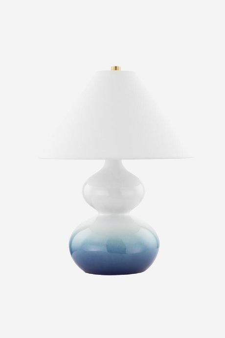 Hourglass Ceramic Table Lamp | Andrew Martin Aimee | Oroa.com
