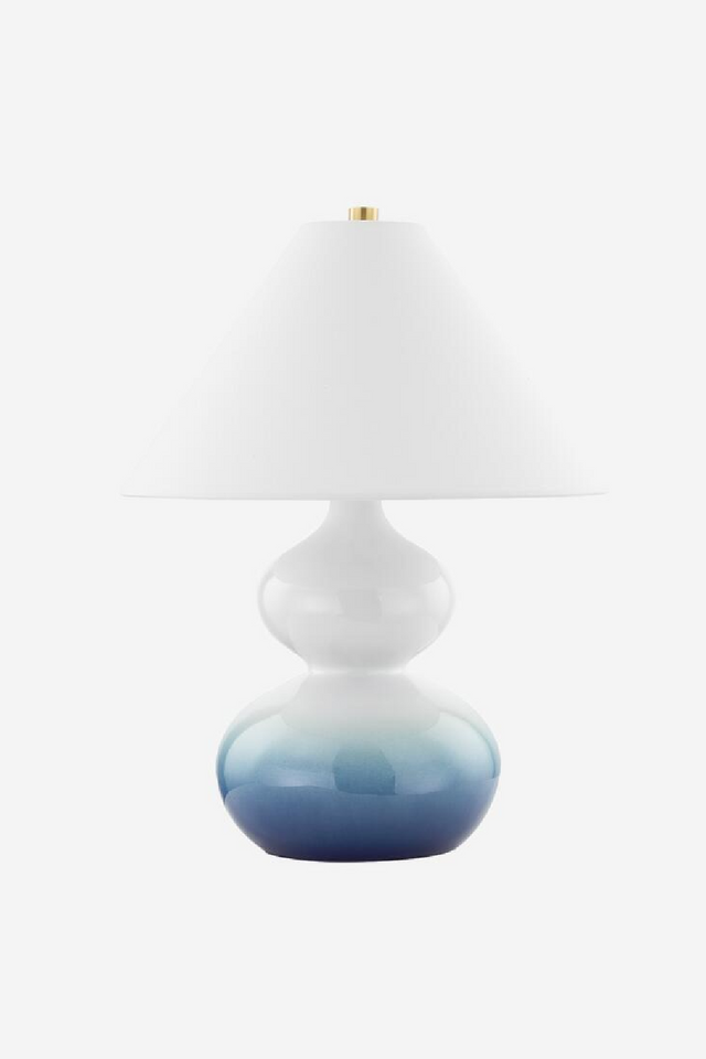 Hourglass Ceramic Table Lamp | Andrew Martin Aimee | Oroa.com