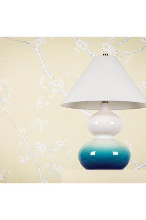 Hourglass Ceramic Table Lamp | Andrew Martin Aimee | Oroa.com