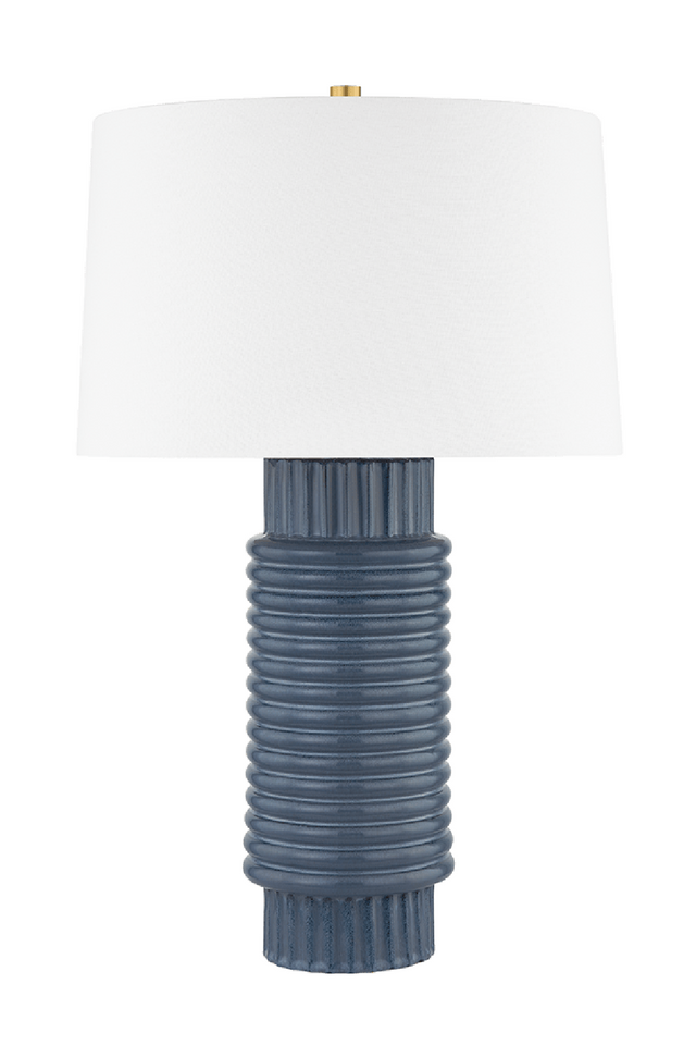 Fluted Ceramic Table Lamp | Andrew Martin Broderick | Oroa.com