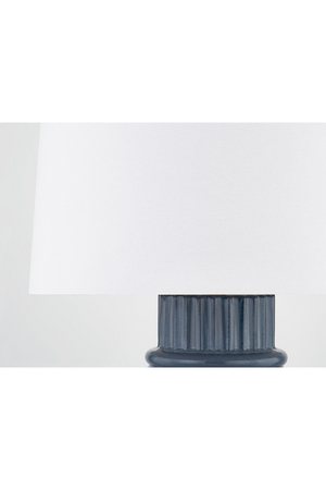 Fluted Ceramic Table Lamp | Andrew Martin Broderick | Oroa.com