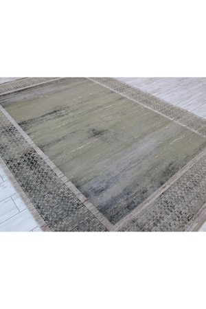 Gray Chain-Link Persian Rug | Andrew Martin Zahra | Oroa.com
