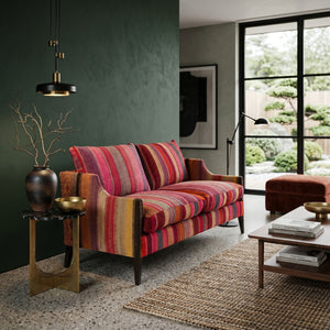   Multi-colored Wool Upholstered Sofa | Oroa.com