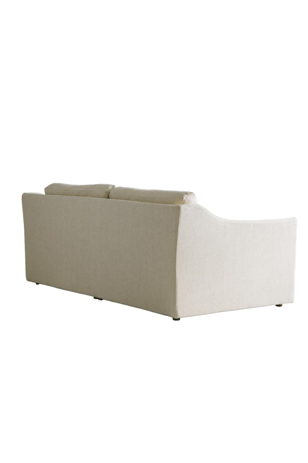 Linen 4-Seater Sofa | Andrew Martin Lagoon | Oroa.com