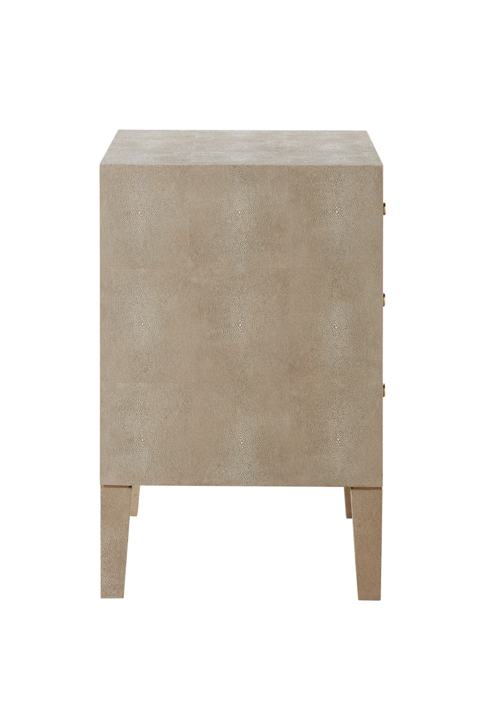 Shagreen Three Drawers Side Table | Andrew Martin Georgia | Oroa.com