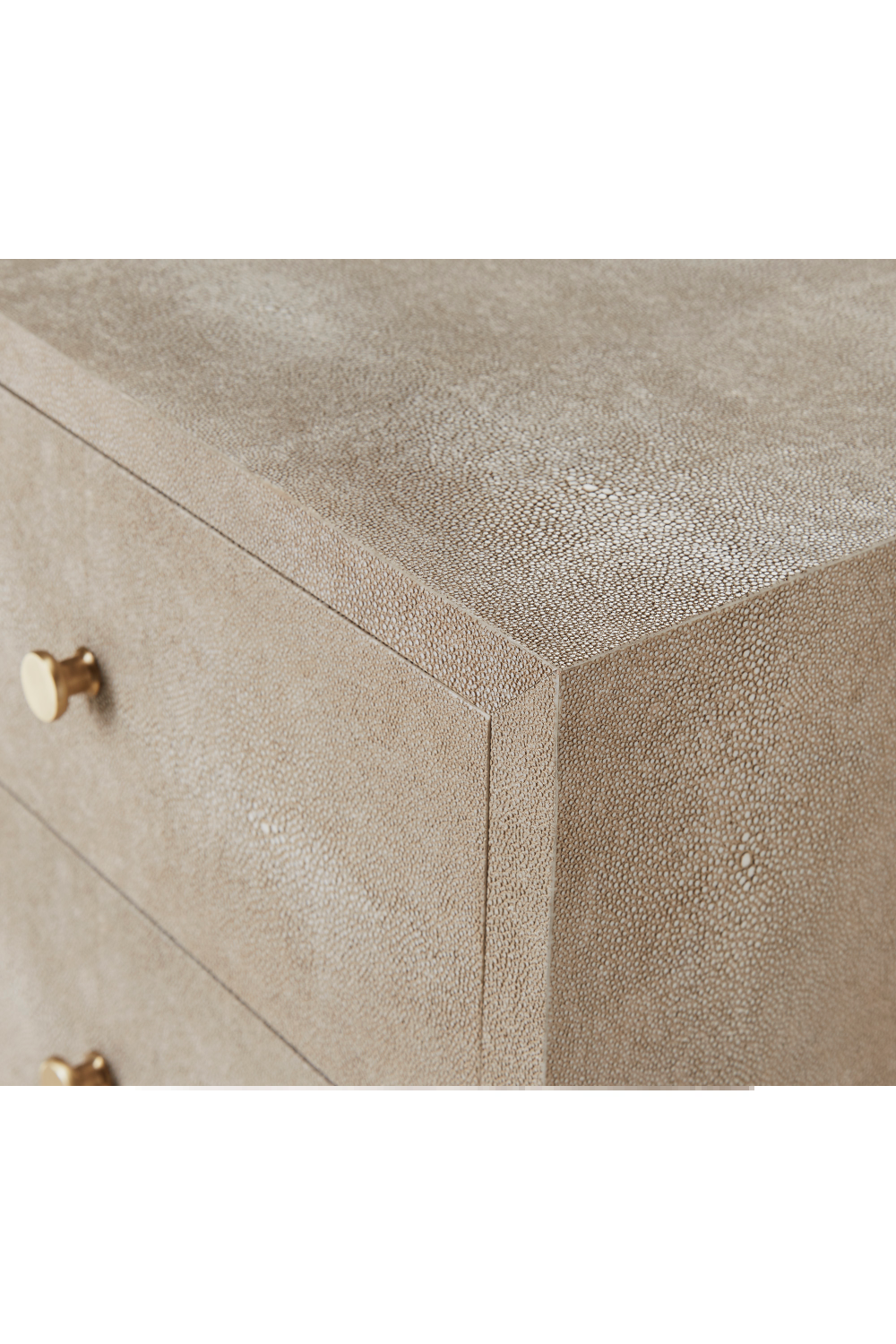 Shagreen Three Drawers Side Table | Andrew Martin Georgia | Oroa.com