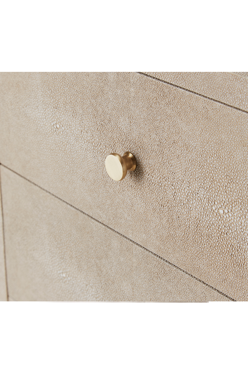 Shagreen Three Drawers Side Table | Andrew Martin Georgia | Oroa.com