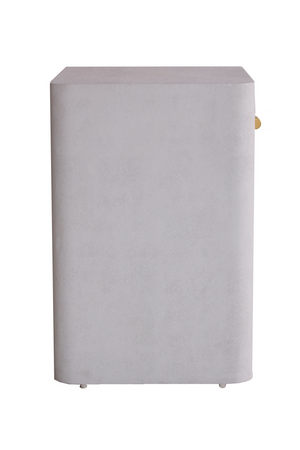 Shagreen Minimalist Bedside Table | Andrew Martin Moby | Oroa.com