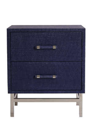 Textured Rattan Bedside Table | Andrew Martin Hesta | Oroa.com