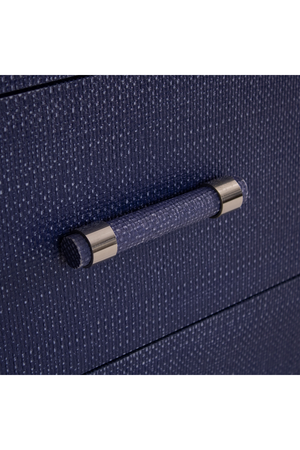 Textured Rattan Bedside Table | Andrew Martin Hesta | Oroa.com