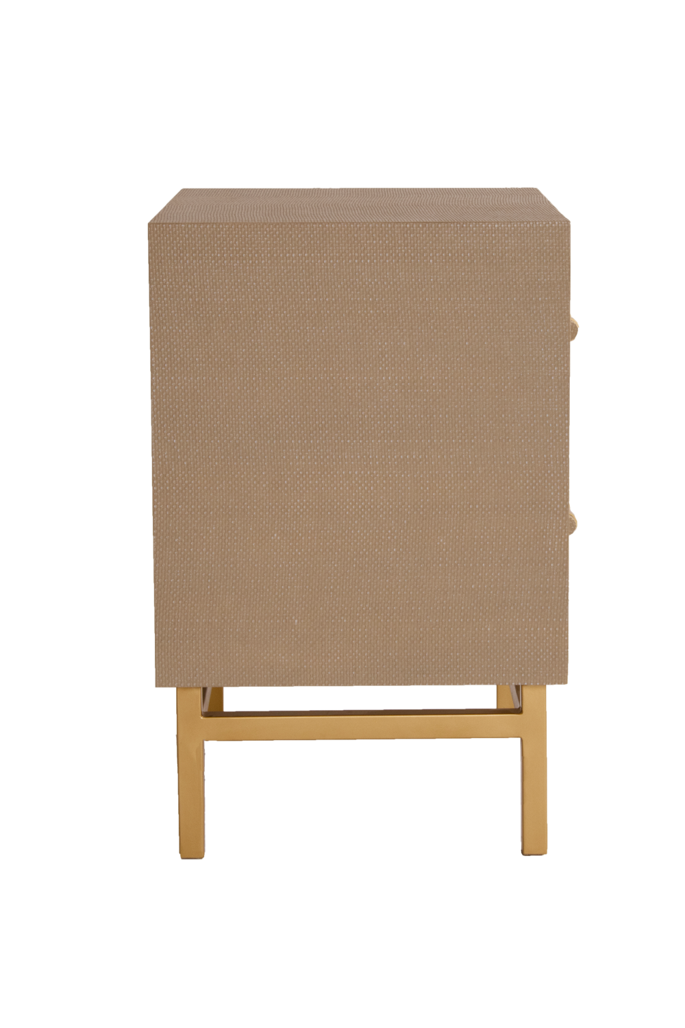 Textured Rattan Bedside Table | Andrew Martin Hesta | Oroa.com