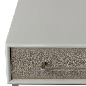   Shagreen Drawer Bedside Table | Oroa.com
