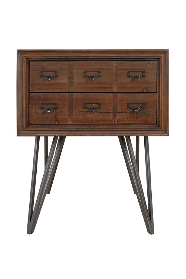 Wooden 2-Drawer Side Table | Andrew Martin Lloyd | Oroa.com