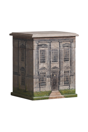 Painted Trunk Pine Side Table | Andrew Martin Filippo | Oroa.com