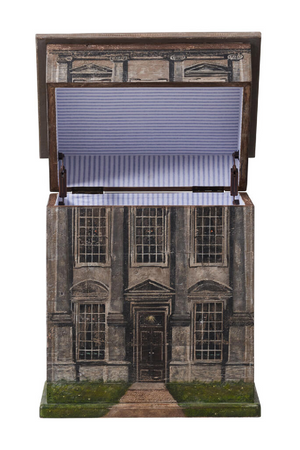 Painted Trunk Pine Side Table | Andrew Martin Filippo | Oroa.com