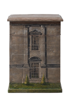 Painted Trunk Pine Side Table | Andrew Martin Filippo | Oroa.com