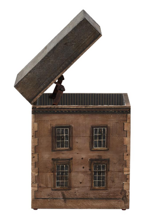 Hand-Painted Pine Trunk Side Table | Andrew Martin Jacopo | Oroa.com