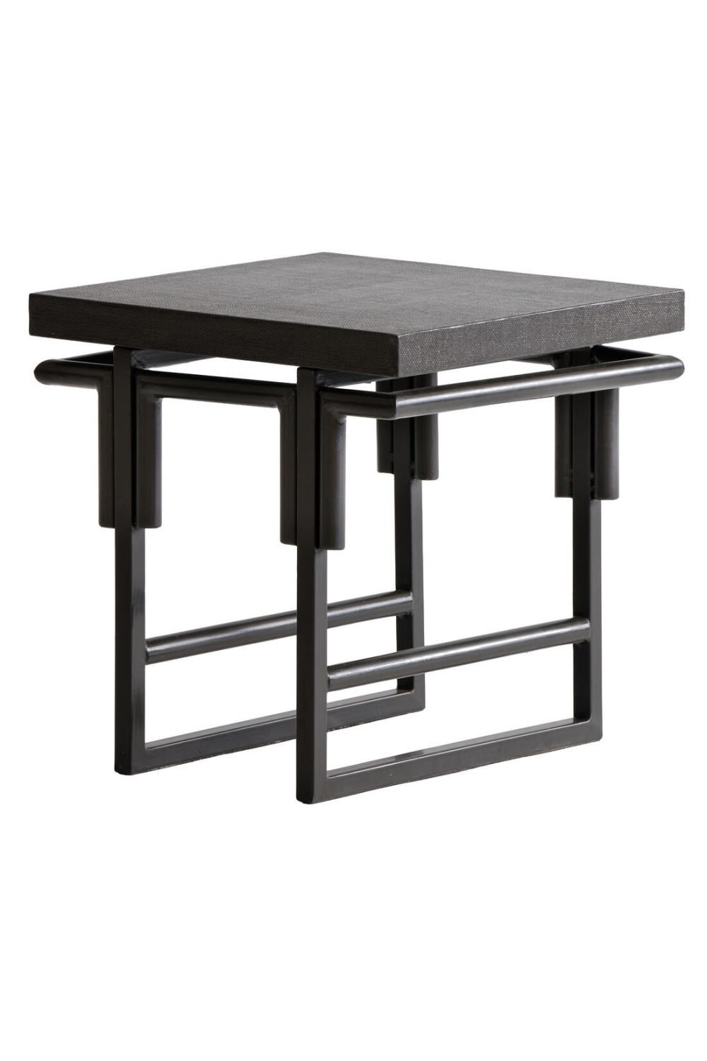 Black Square Side Table | Andrew Martin Athena | Oroa.com