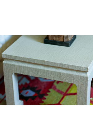 Lacquered Square Side Table | Andrew Martin Poseidon | Oroa.com