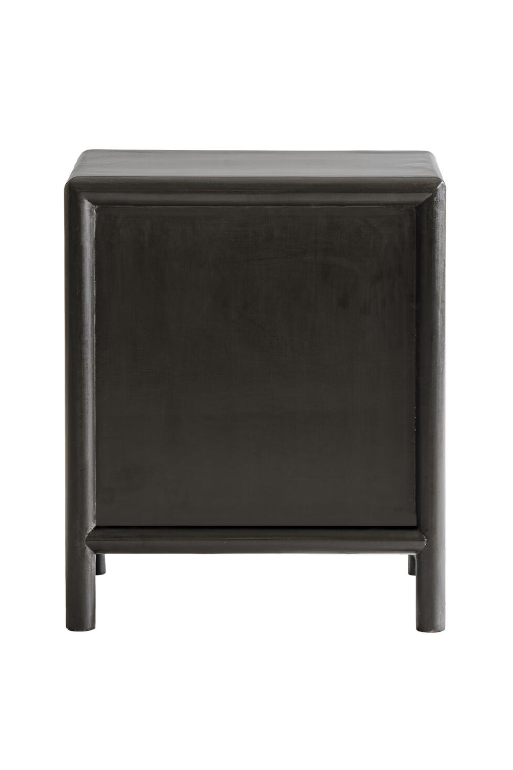 Black 2-Drawer Nightstand | Andrew Martin Concordia | Oroa.com