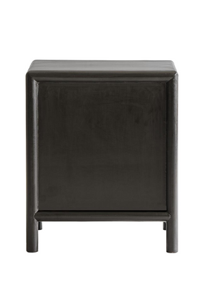 Black 2-Drawer Nightstand | Andrew Martin Concordia | Oroa.com