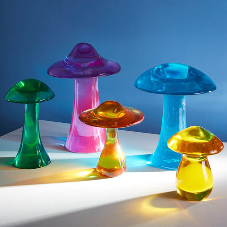 Purple Acrylic Decorative Object | Jonathan Adler Mushroom | Oroa.com