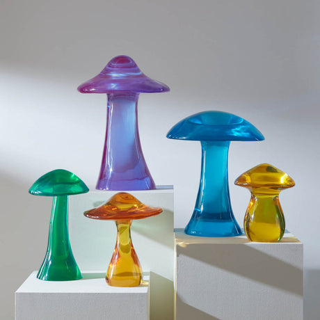 Purple Acrylic Decorative Object | Jonathan Adler Mushroom | Oroa.com